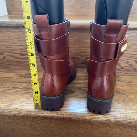 ECCO Modtray Ankle Boot in cognac/ brown leather 40 / 10 NWOT - Picture 2 of 15